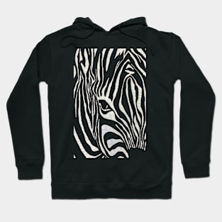 White Zebra Hoodie